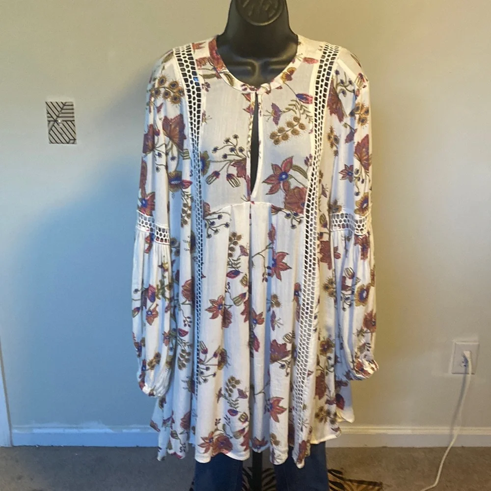 FREE PEOPLE PRE-OWNED JUST THE TWO OF US TUNIC DRESS